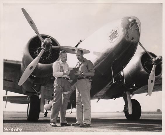 Testing Trans-Canada Airlines Lockheed